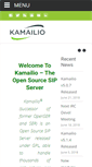 Mobile Screenshot of kamailio.org